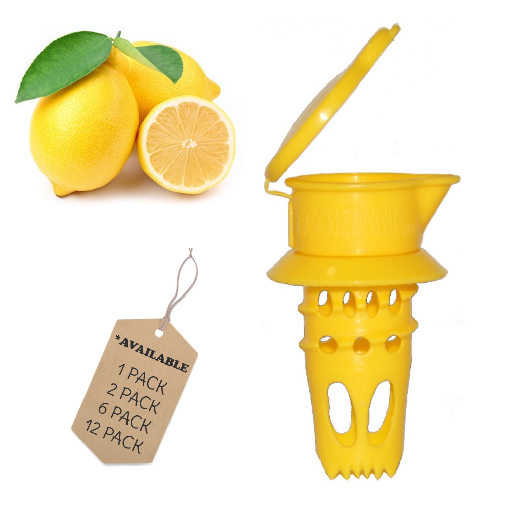 EcoJeannie Citrus Juicer Squeezer Tap (Avail: 1, 2, 6, 12 Pack)