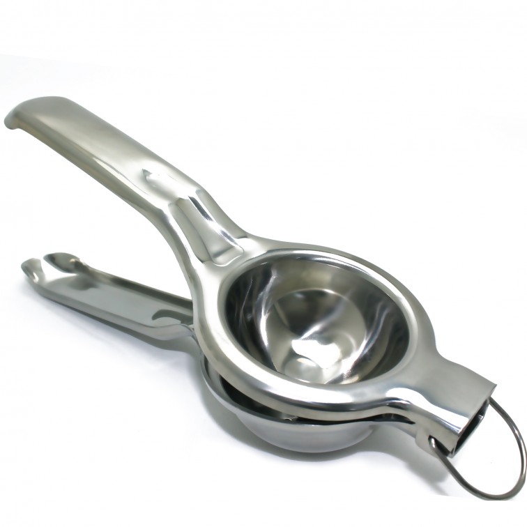 Wholesale Bulk EcoJeannie Professional Lemon Squeezer, Jumbo Size Stainless Steel #304, Commercial Grade (Package Available: 6, 12, 24, 48, 96, 144, 192, 240, 480)